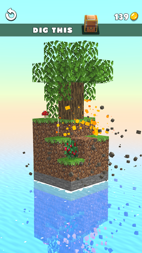 Mine Block Tap Screen 2