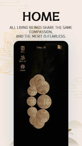 Android application buddhaBeads3D screenshort