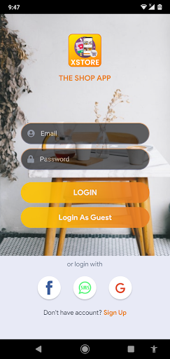 Android application XStore screenshort