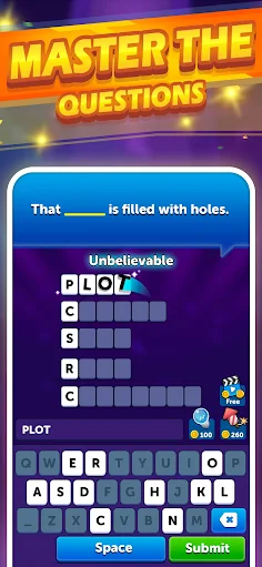 Popular Picks: Word Guess Quiz - Screenshot 2
