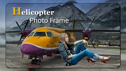Helicopter Photo Frames