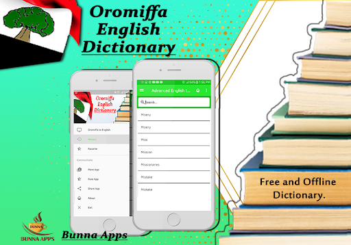 Android application English to Oromiffa Dictionary screenshort