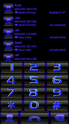 THEME METAL BLUE FOR EXDIALER