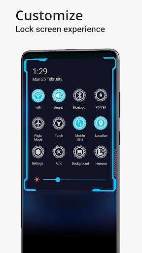 Modern Style Lockscreen Screen 2