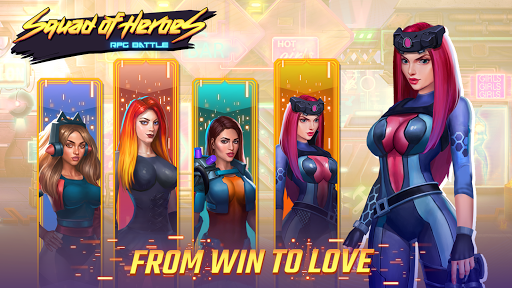 Squad of Heroes RPG battle