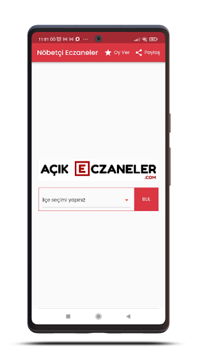 Nöbetçi Eczane İstanbul İzmir Screen 2