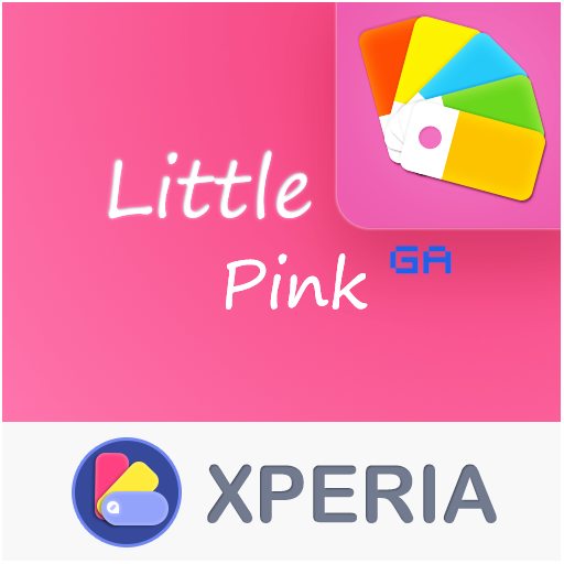 LITTLE™ XPERIA Theme | PINK logo
