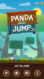 Panda Must Jump Twice