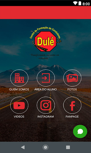 Android application CFC Dulé screenshort