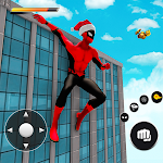 Cover Image of Download Santa Spider Rope SuperHero  APK