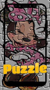 Cute Minnie Game Puzzle