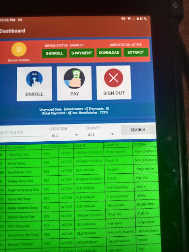 Android application FCA screenshort
