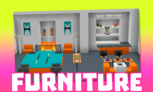 Android application Furniture Mod for Minecraft PE screenshort