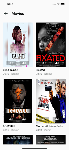 Android application iSabiTV screenshort