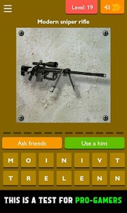 Spot The Guns: Gun Quiz Trivia Screenshot