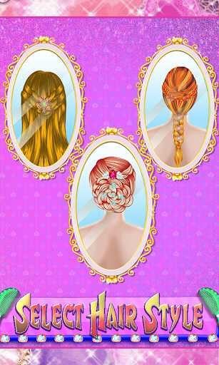 Princess Braided Hairstyles Fashion Spa Salon