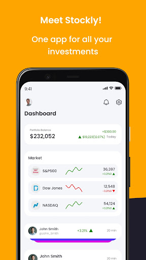 Screenshot of Stockly: Investing Together