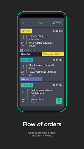 Screenshot of Uklon Driver