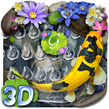 Lively 3D Koi Fish Keyboard icon