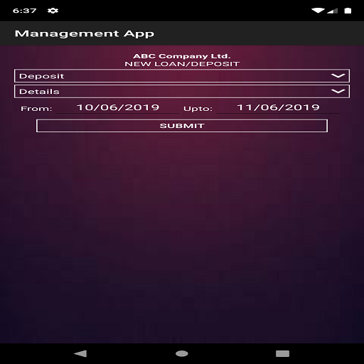 BrainPower Management App Screen 2