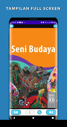 Android application Seni Budaya 12 Semester 2 K13 screenshort