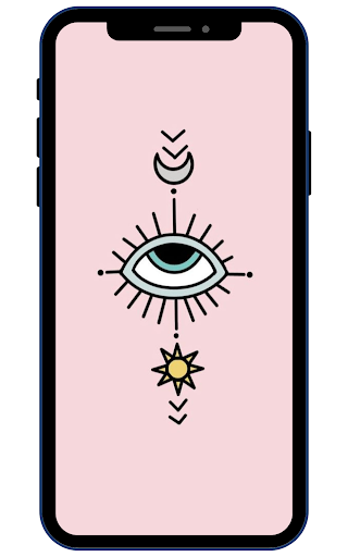 Android application Evil Eye Wallpapers screenshort