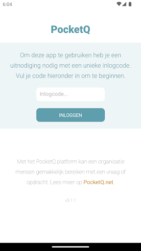 Android application PocketQ screenshort