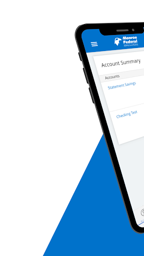 Android application Monroe Federal Mobile Banking screenshort