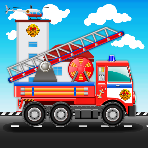 Animated Puzzles cars city logo