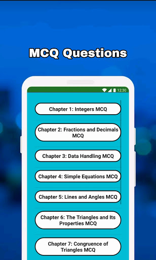 Screenshot of Class 7 Maths Solution English