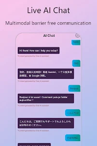 Live AI Chat