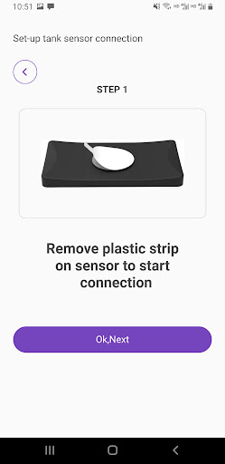 Tank Sensor by EchoCheck Screen 2
