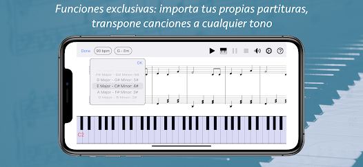 Captura 5 Piano eTutor: aprender piano android