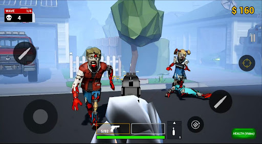 Android application Zombie Shooting Apocalypse FPS screenshort