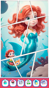 Mermaid Coloring Games Sanrio