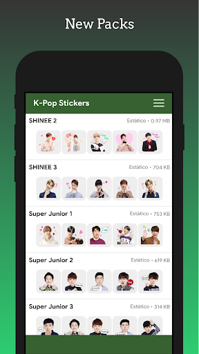 Stickers - KPop Korean BT24