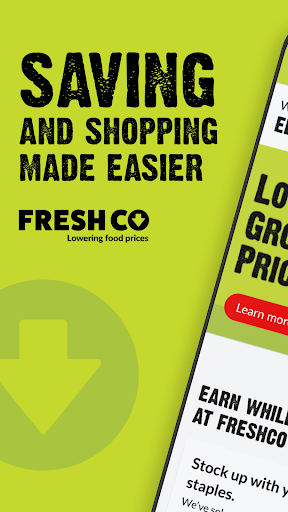 Android application FreshCo screenshort