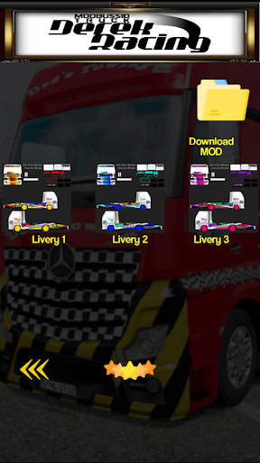 Mod Bussid Truk Derek Racing screenshot 4