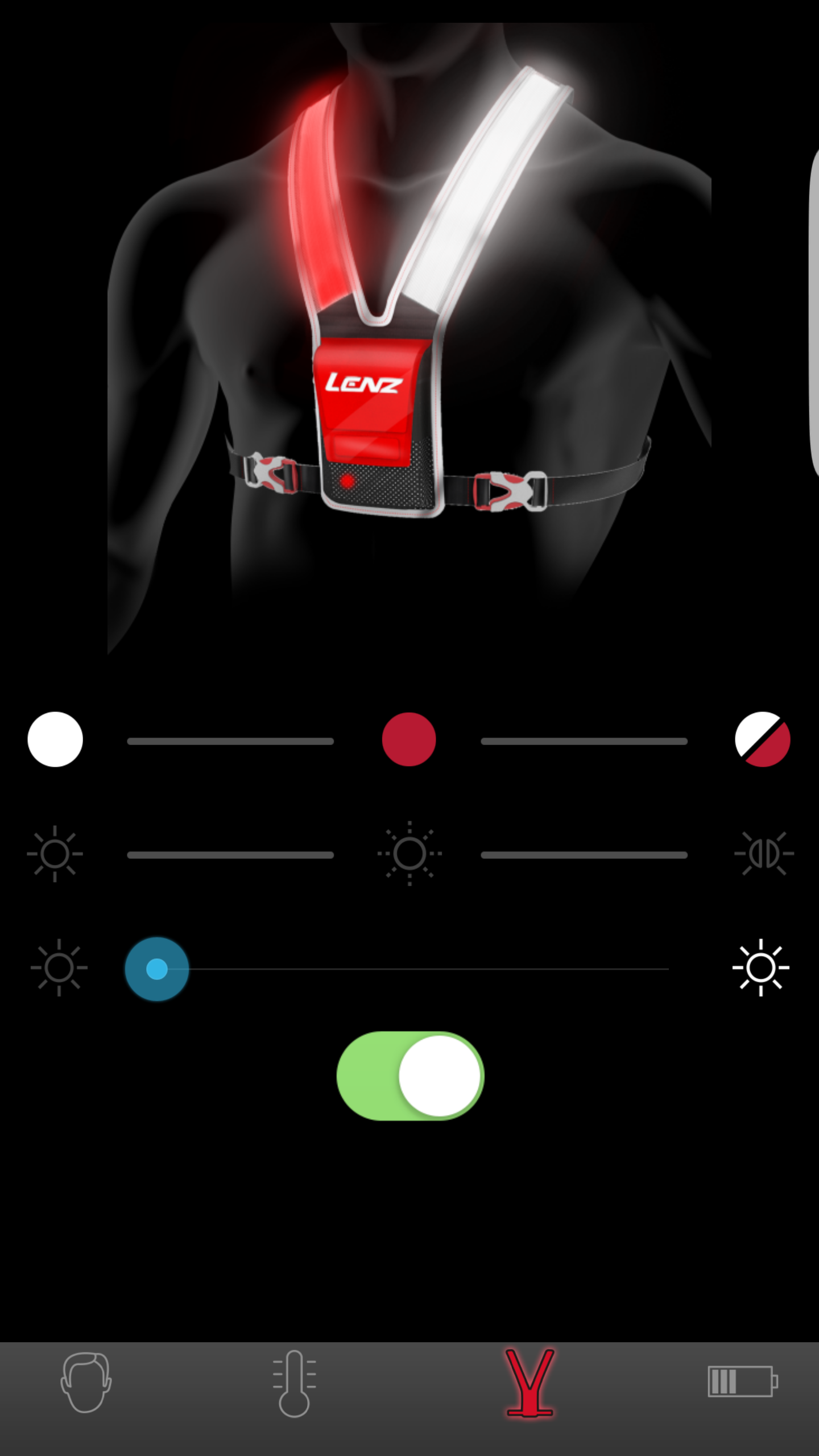 Android application Lenz heat app screenshort