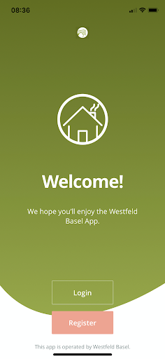 Android application Westfeld Basel-App screenshort