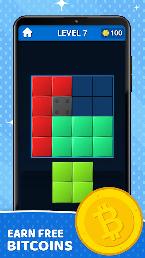 Bitcoin Block Puzzle - Earn Bitcoins Free