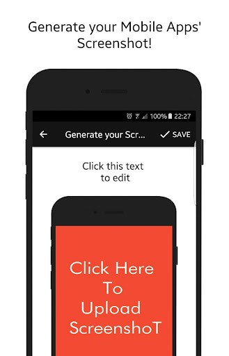 Android application Device Art Generator with Text screenshort