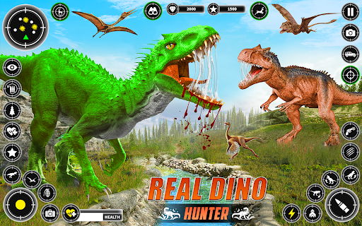 Real Dino Hunter Hunting Games Screen 2