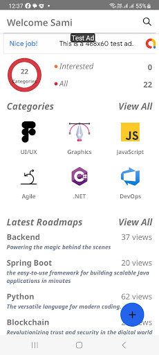 Android application Woninu screenshort