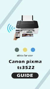 Canon pixma TS3522 App Guide