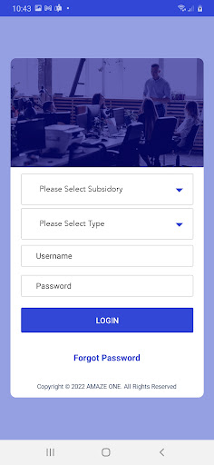 Android application digiALIOffice screenshort