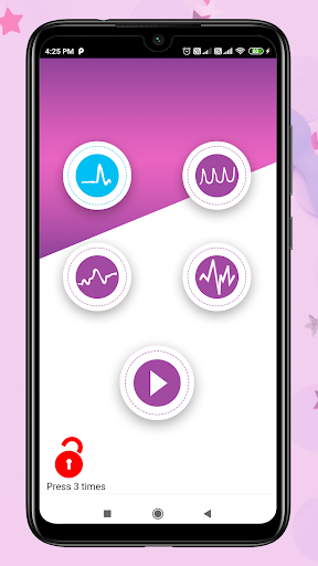 Android application Body vibrate massager screenshort