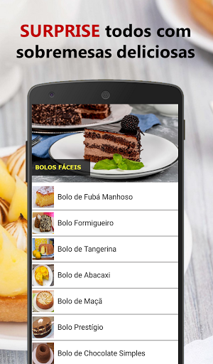 Receitas bolos simples caseiro Screen 2