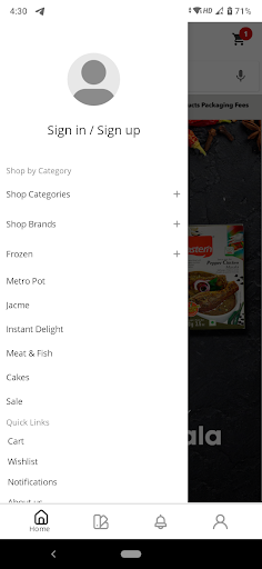 Kerala Taste Screen 2