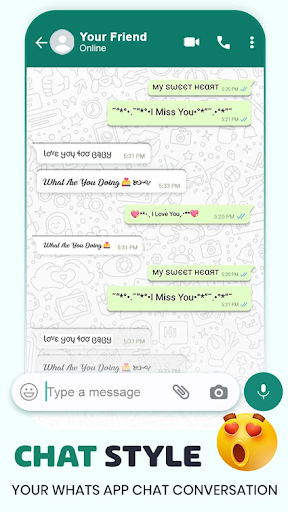 Chat Style for WhatsApp Screen 3